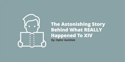 xivlokavix|The Astonishing Story Behind What Really Happened to XIV